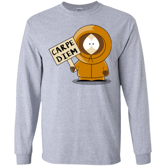 T-Shirts Sport Grey / S Carpe Diem Men's Long Sleeve T-Shirt