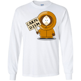 T-Shirts White / S Carpe Diem Men's Long Sleeve T-Shirt