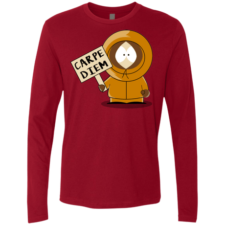 T-Shirts Cardinal / S Carpe Diem Men's Premium Long Sleeve