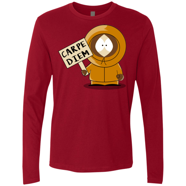 T-Shirts Cardinal / S Carpe Diem Men's Premium Long Sleeve