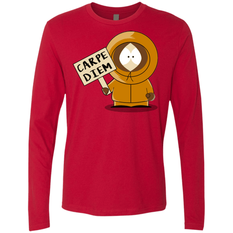 T-Shirts Red / S Carpe Diem Men's Premium Long Sleeve