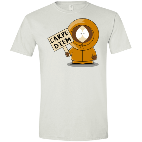 T-Shirts White / X-Small Carpe Diem Men's Semi-Fitted Softstyle