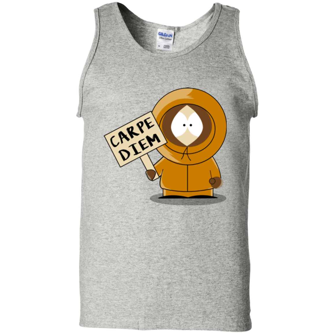 T-Shirts Ash / S Carpe Diem Men's Tank Top