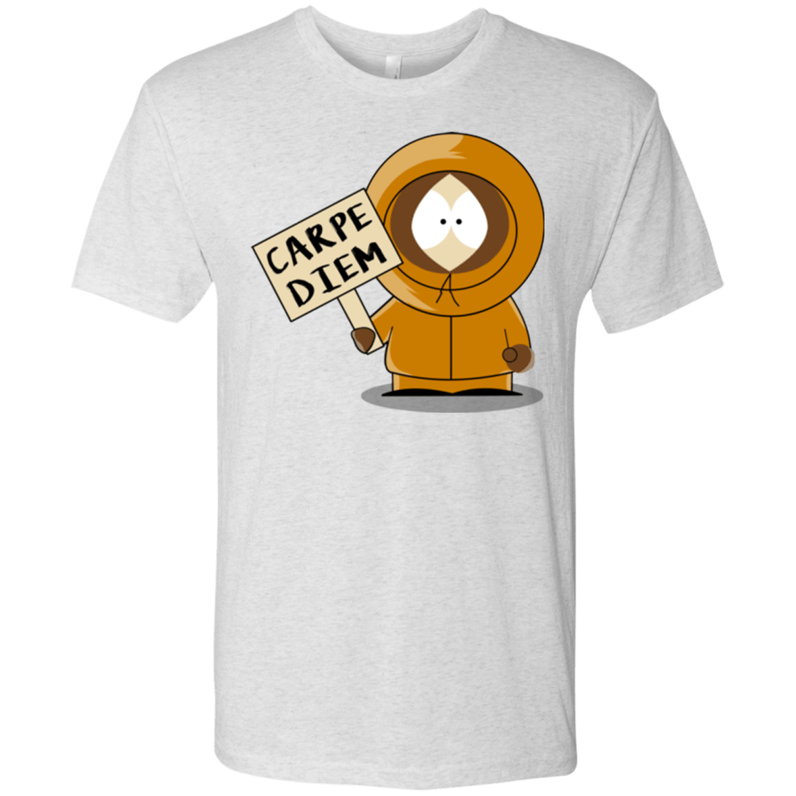 T-Shirts Heather White / S Carpe Diem Men's Triblend T-Shirt