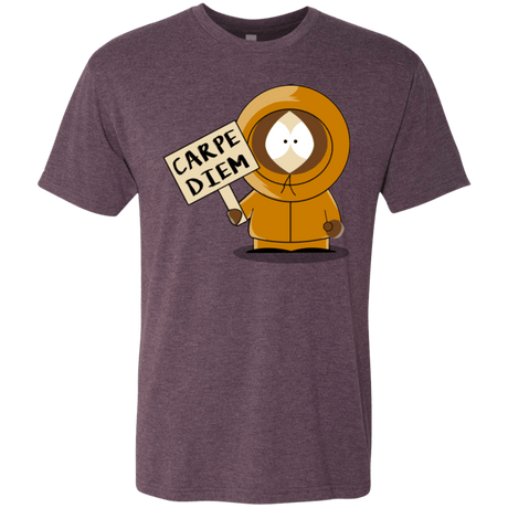 T-Shirts Vintage Purple / S Carpe Diem Men's Triblend T-Shirt