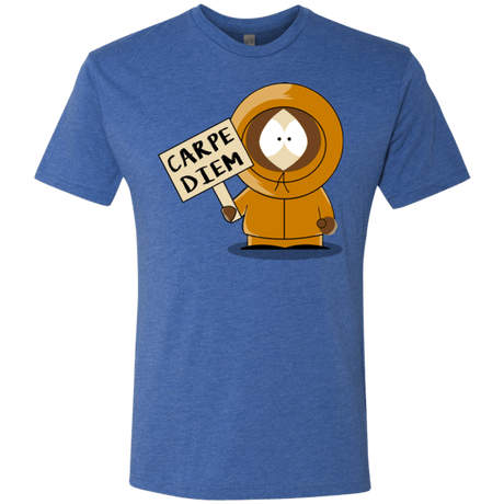 T-Shirts Vintage Royal / S Carpe Diem Men's Triblend T-Shirt