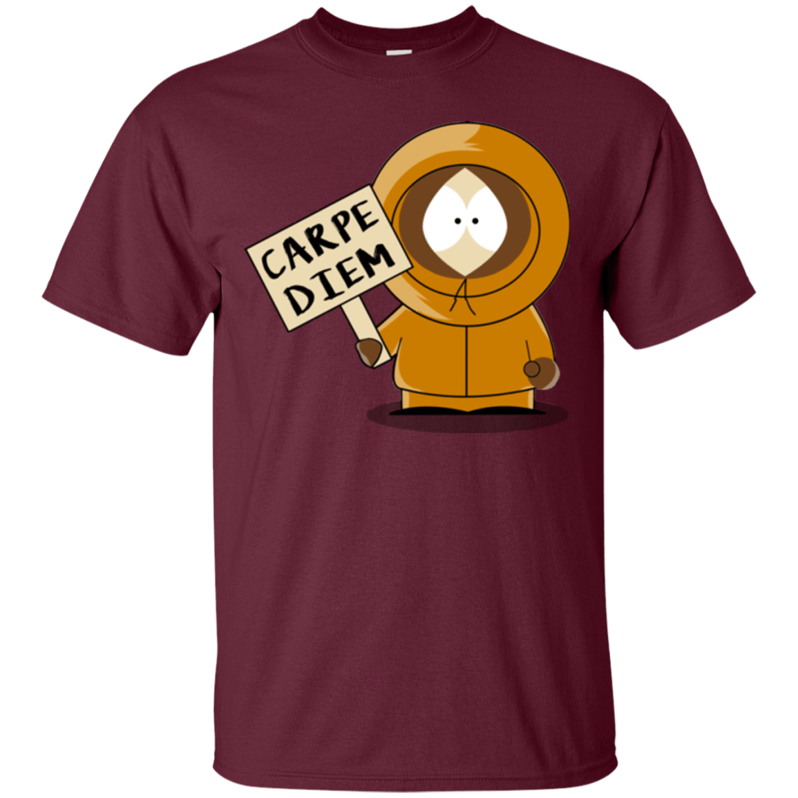 T-Shirts Maroon / S Carpe Diem T-Shirt