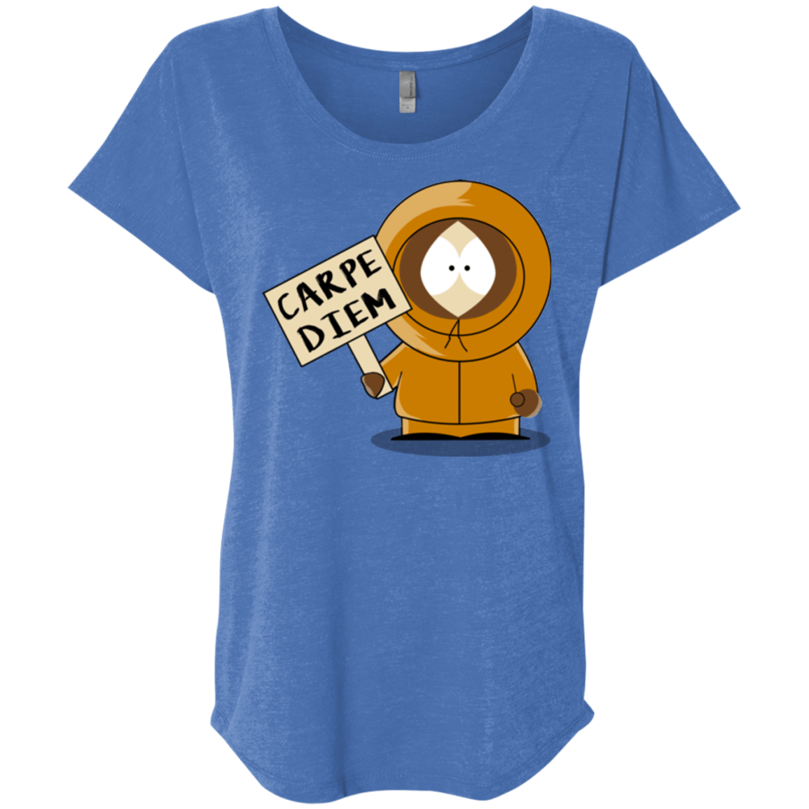 T-Shirts Vintage Royal / X-Small Carpe Diem Triblend Dolman Sleeve