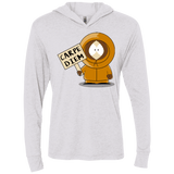 T-Shirts Heather White / X-Small Carpe Diem Triblend Long Sleeve Hoodie Tee