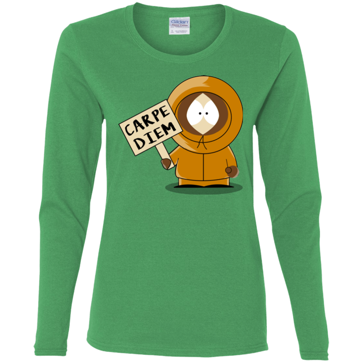 T-Shirts Irish Green / S Carpe Diem Women's Long Sleeve T-Shirt