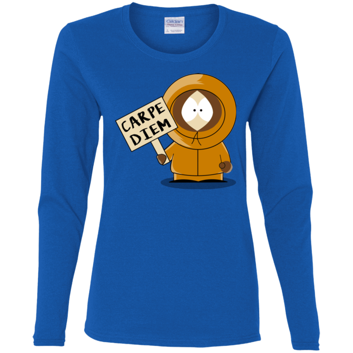 T-Shirts Royal / S Carpe Diem Women's Long Sleeve T-Shirt