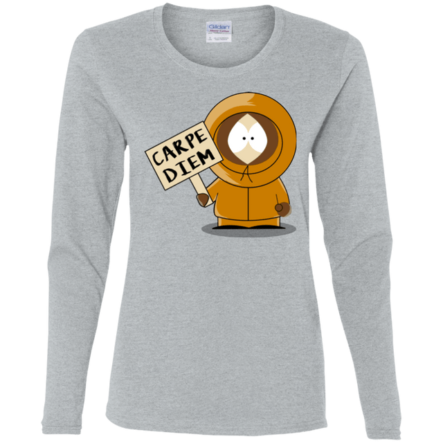 T-Shirts Sport Grey / S Carpe Diem Women's Long Sleeve T-Shirt