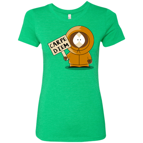 T-Shirts Envy / S Carpe Diem Women's Triblend T-Shirt