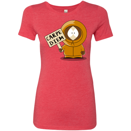 T-Shirts Vintage Red / S Carpe Diem Women's Triblend T-Shirt