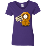 T-Shirts Purple / S Carpe Diem Women's V-Neck T-Shirt