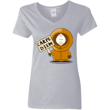 T-Shirts Sport Grey / S Carpe Diem Women's V-Neck T-Shirt