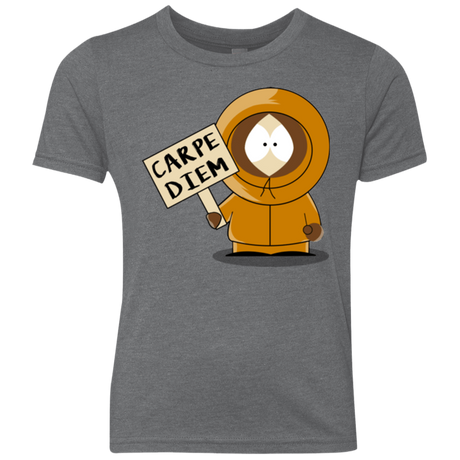 T-Shirts Premium Heather / YXS Carpe Diem Youth Triblend T-Shirt