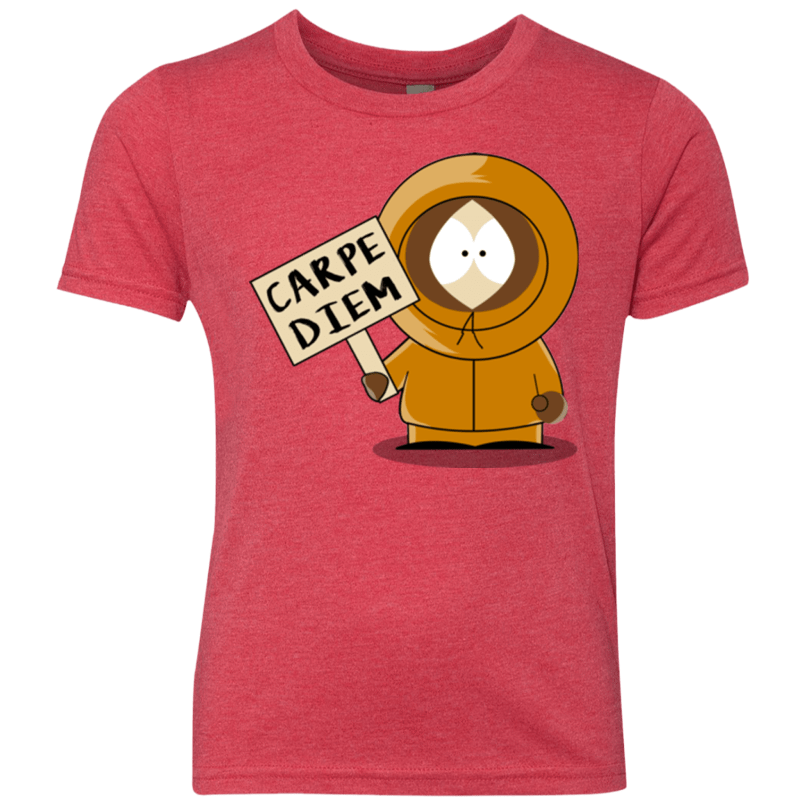 T-Shirts Vintage Red / YXS Carpe Diem Youth Triblend T-Shirt