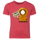 T-Shirts Vintage Red / YXS Carpe Diem Youth Triblend T-Shirt