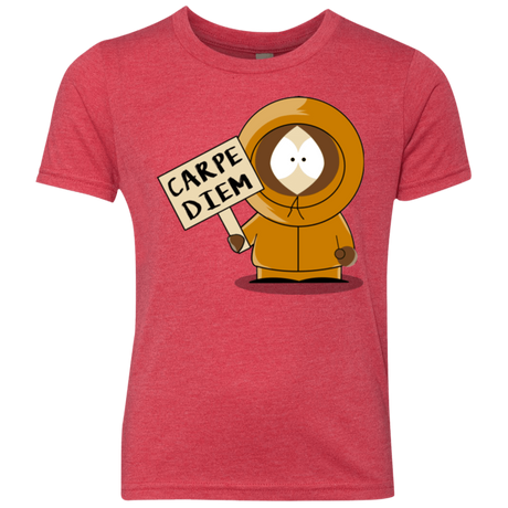 T-Shirts Vintage Red / YXS Carpe Diem Youth Triblend T-Shirt
