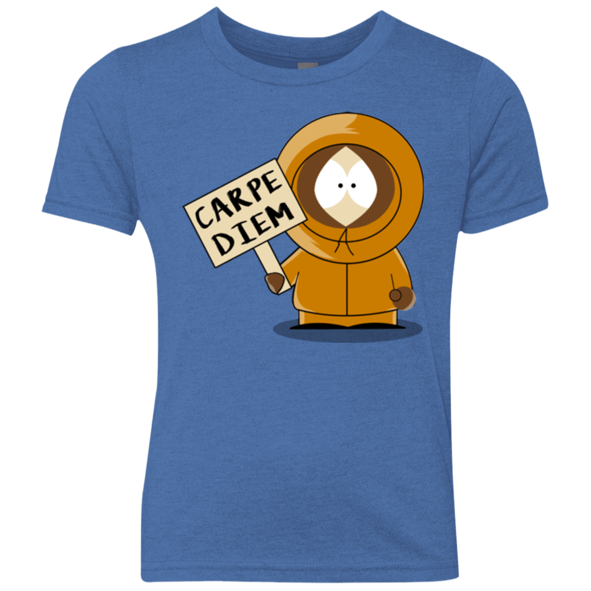 T-Shirts Vintage Royal / YXS Carpe Diem Youth Triblend T-Shirt