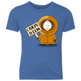 T-Shirts Vintage Royal / YXS Carpe Diem Youth Triblend T-Shirt