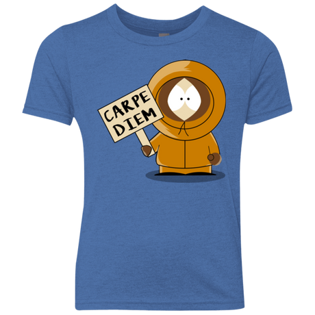 T-Shirts Vintage Royal / YXS Carpe Diem Youth Triblend T-Shirt