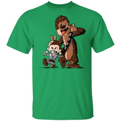 T-Shirts Irish Green / YXS Cartoon Rey Youth T-Shirt