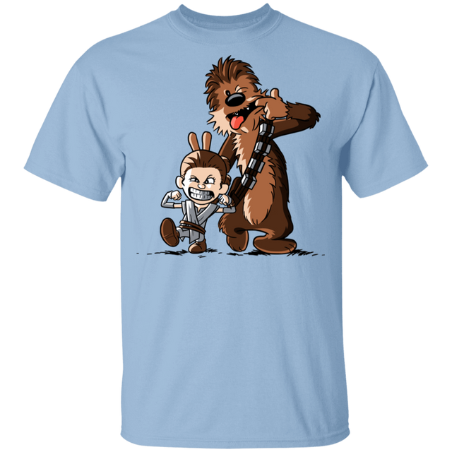 T-Shirts Light Blue / YXS Cartoon Rey Youth T-Shirt