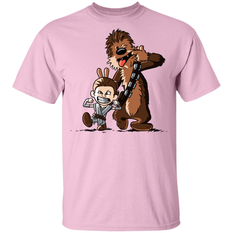 T-Shirts Light Pink / YXS Cartoon Rey Youth T-Shirt