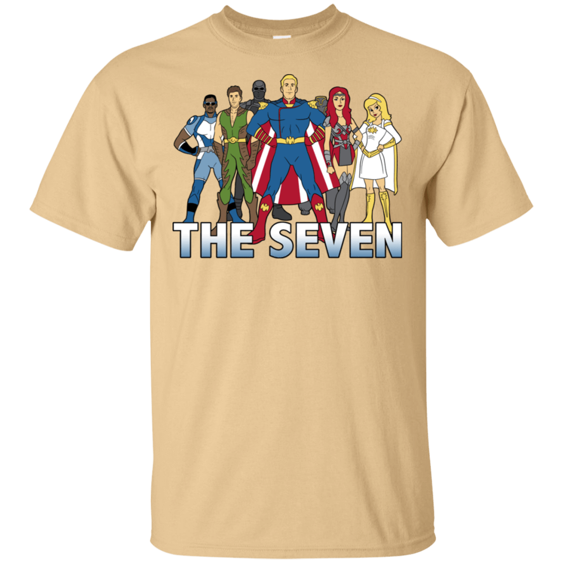 T-Shirts Vegas Gold / S Cartoon Seven T-Shirt