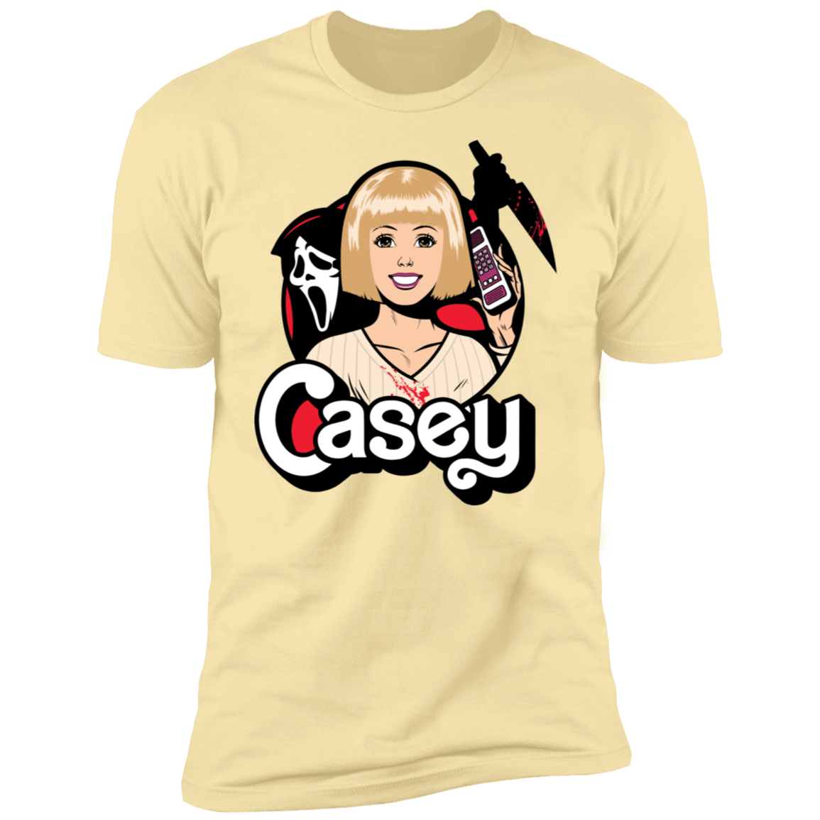 T-Shirts Banana Cream / S Casey Men's Premium T-Shirt