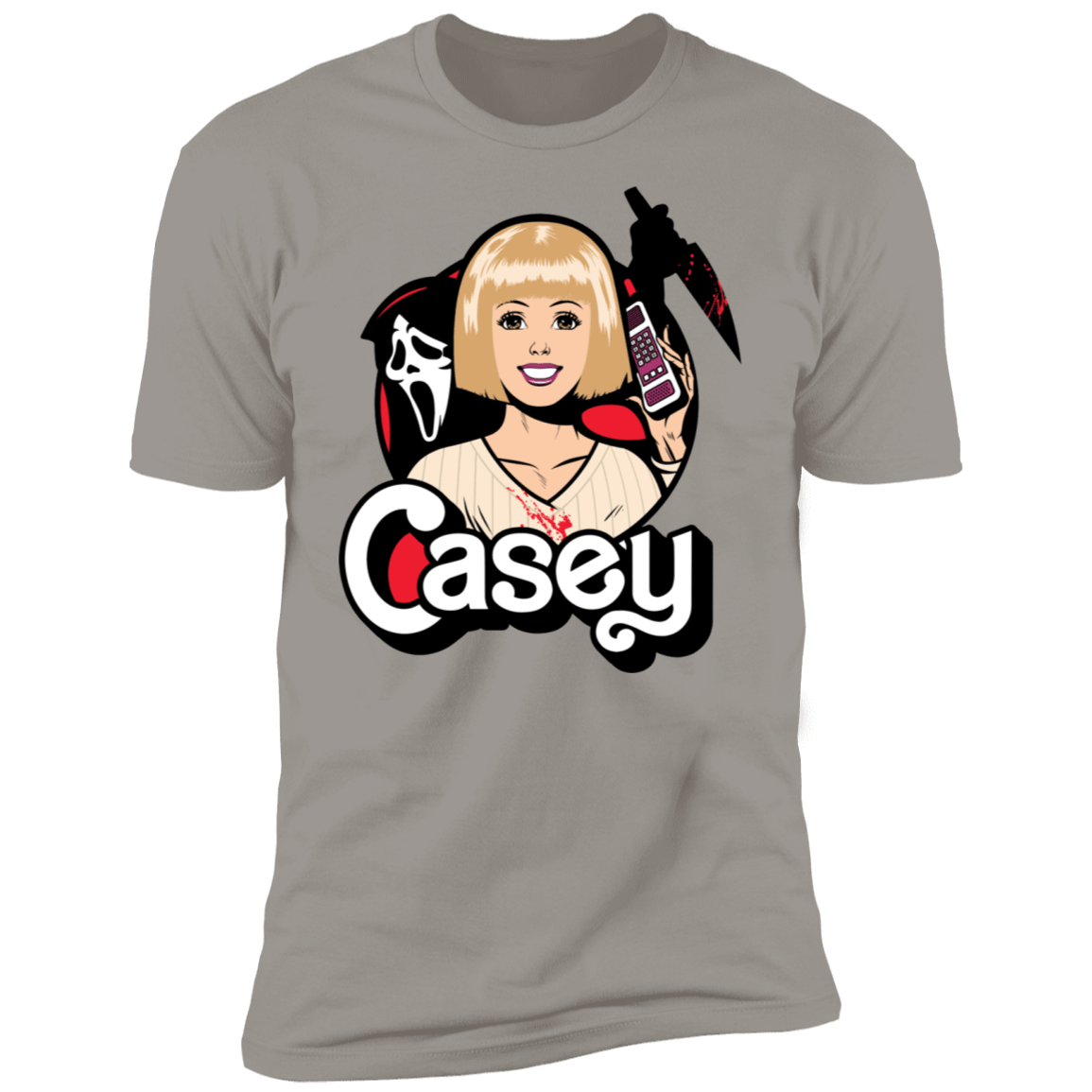 T-Shirts Light Grey / S Casey Men's Premium T-Shirt