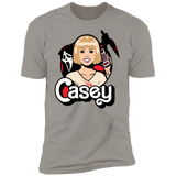T-Shirts Light Grey / S Casey Men's Premium T-Shirt