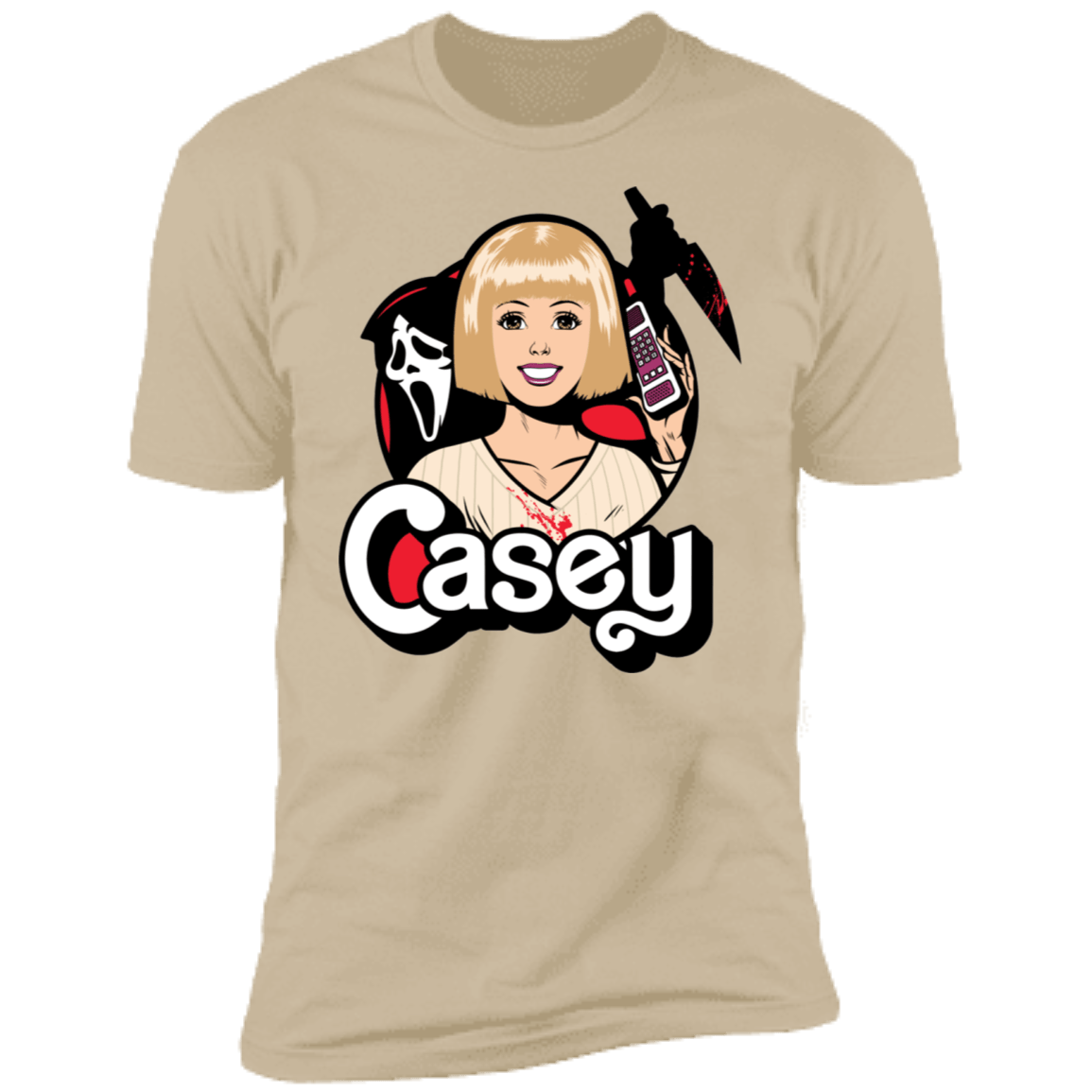 T-Shirts Sand / S Casey Men's Premium T-Shirt