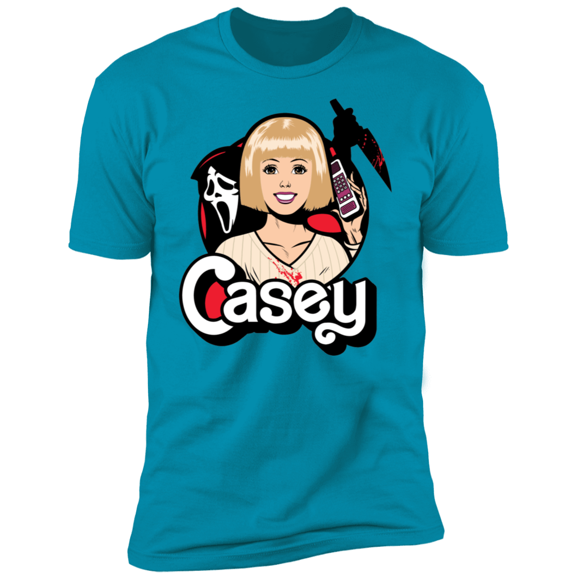 T-Shirts Turquoise / S Casey Men's Premium T-Shirt
