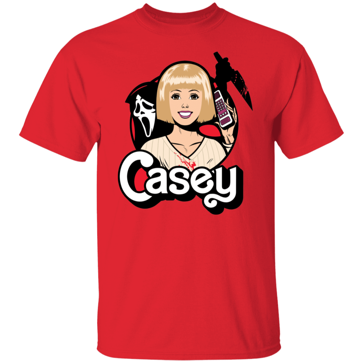 T-Shirts Red / S Casey T-Shirt