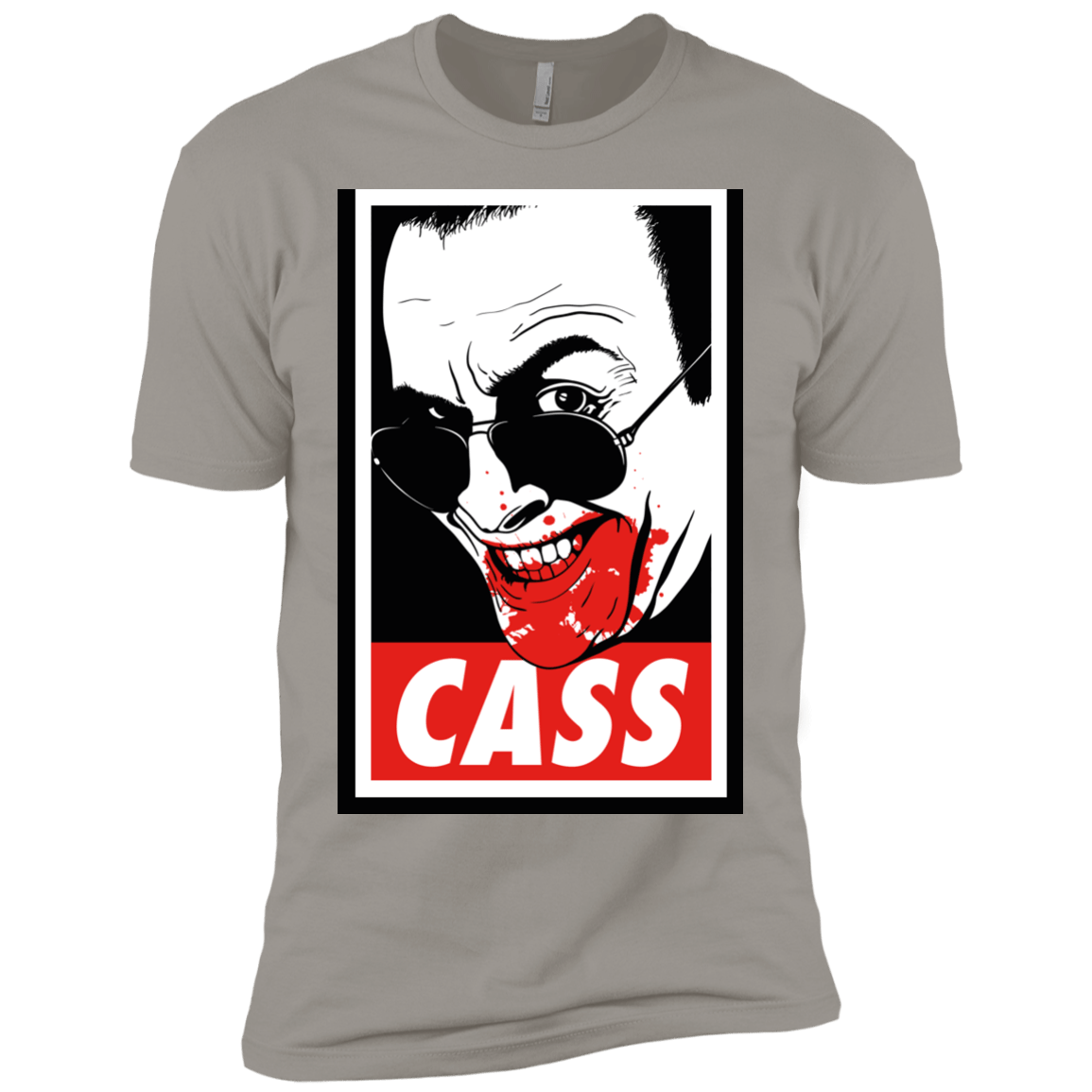 T-Shirts Light Grey / YXS CASS Boys Premium T-Shirt
