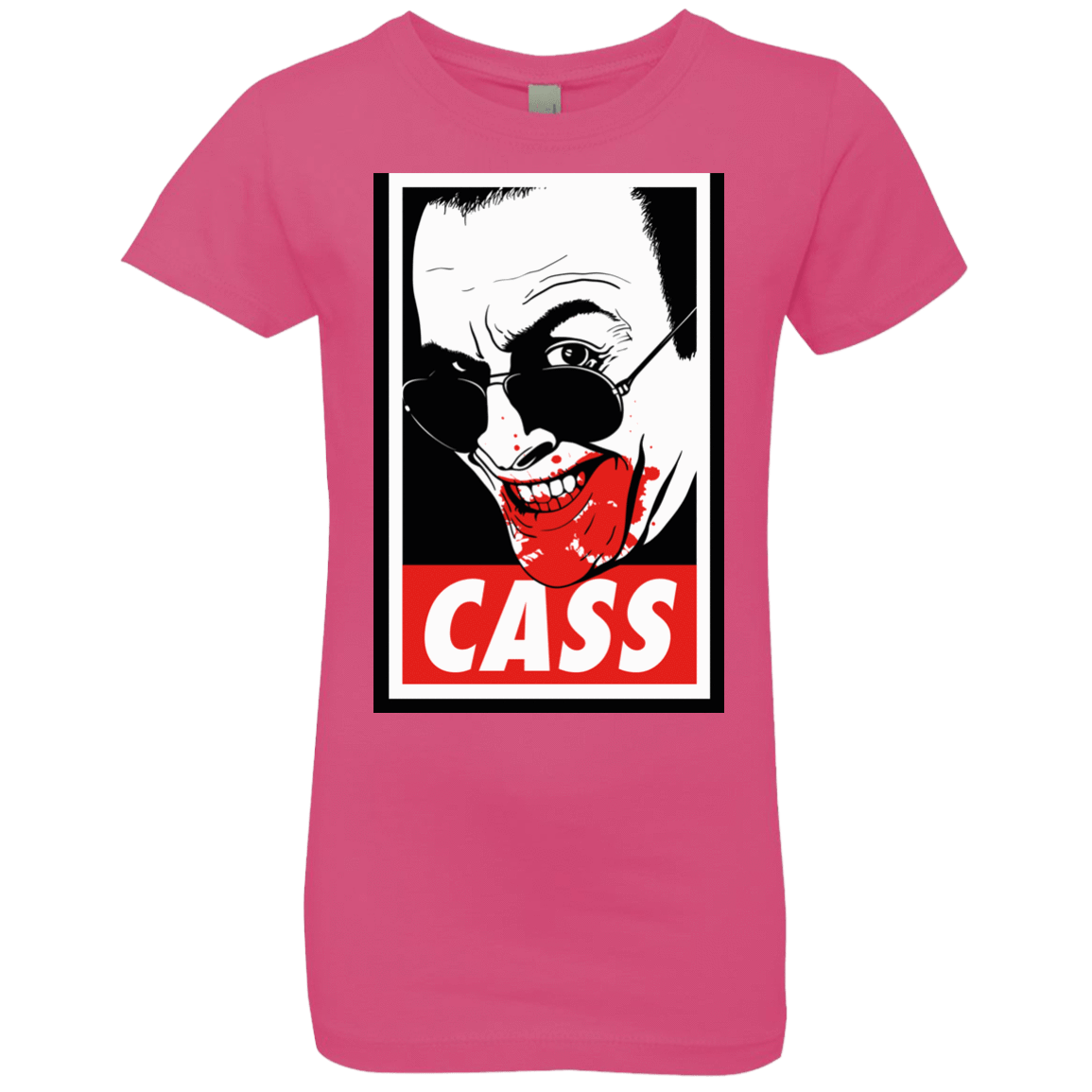 T-Shirts Hot Pink / YXS CASS Girls Premium T-Shirt