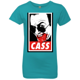 T-Shirts Tahiti Blue / YXS CASS Girls Premium T-Shirt