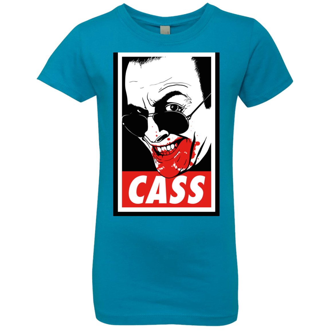 T-Shirts Turquoise / YXS CASS Girls Premium T-Shirt