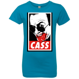 T-Shirts Turquoise / YXS CASS Girls Premium T-Shirt