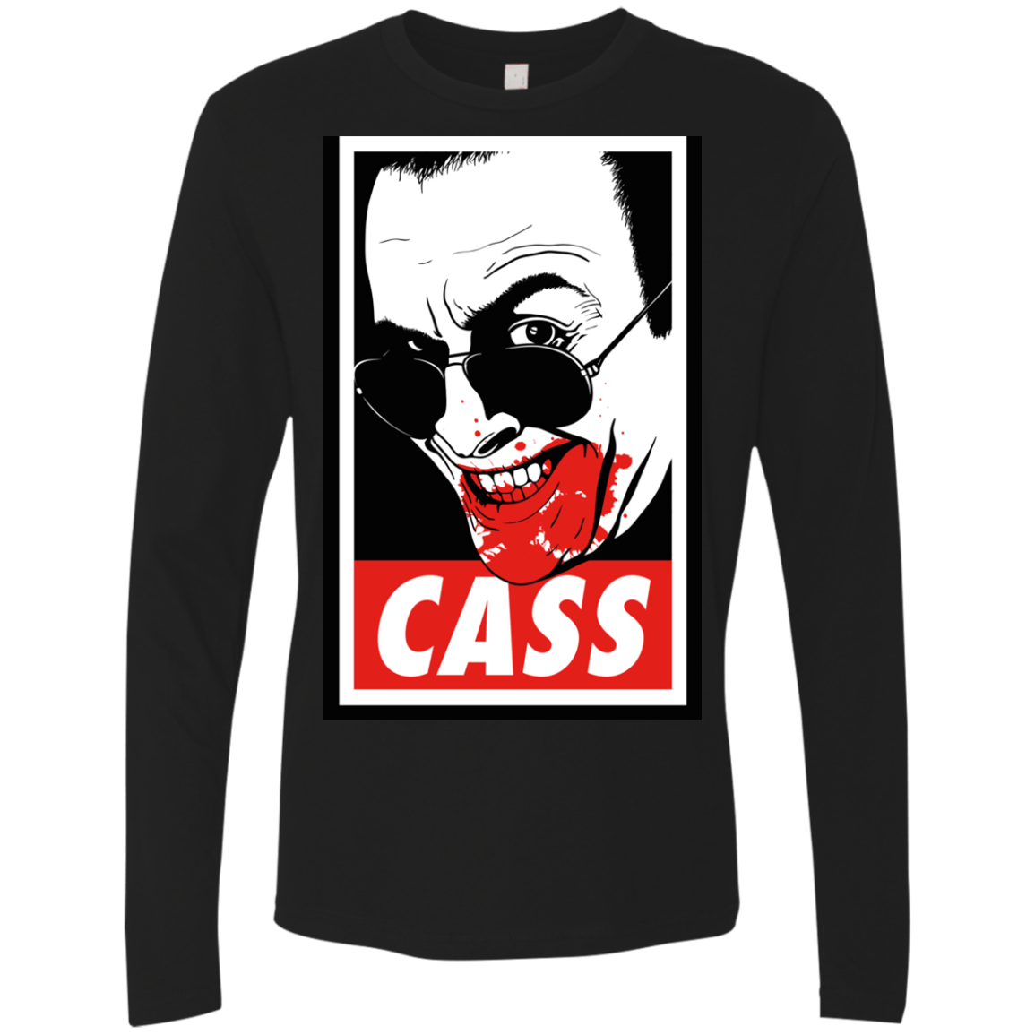 T-Shirts Black / Small CASS Men's Premium Long Sleeve