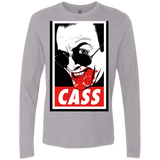 T-Shirts Heather Grey / Small CASS Men's Premium Long Sleeve