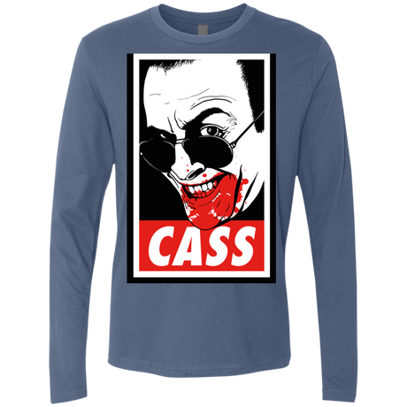 T-Shirts Indigo / Small CASS Men's Premium Long Sleeve