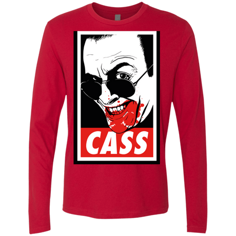 T-Shirts Red / Small CASS Men's Premium Long Sleeve