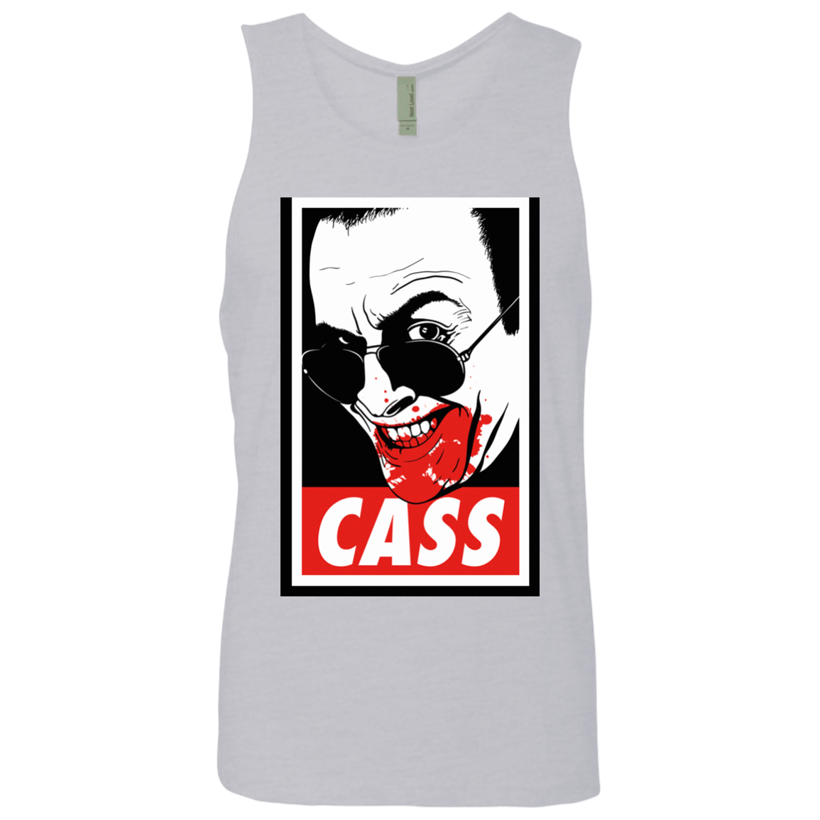 T-Shirts Heather Grey / Small CASS Men's Premium Tank Top