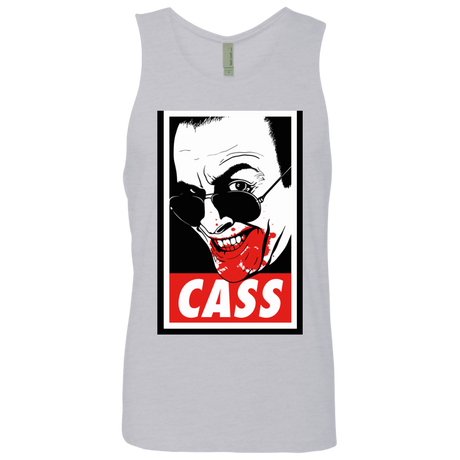 T-Shirts Heather Grey / Small CASS Men's Premium Tank Top