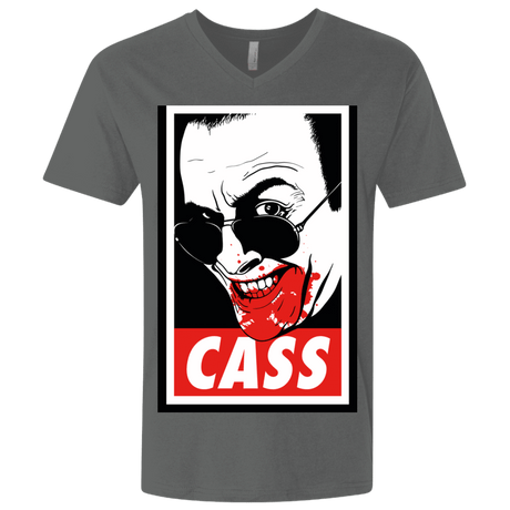 T-Shirts Heavy Metal / X-Small CASS Men's Premium V-Neck