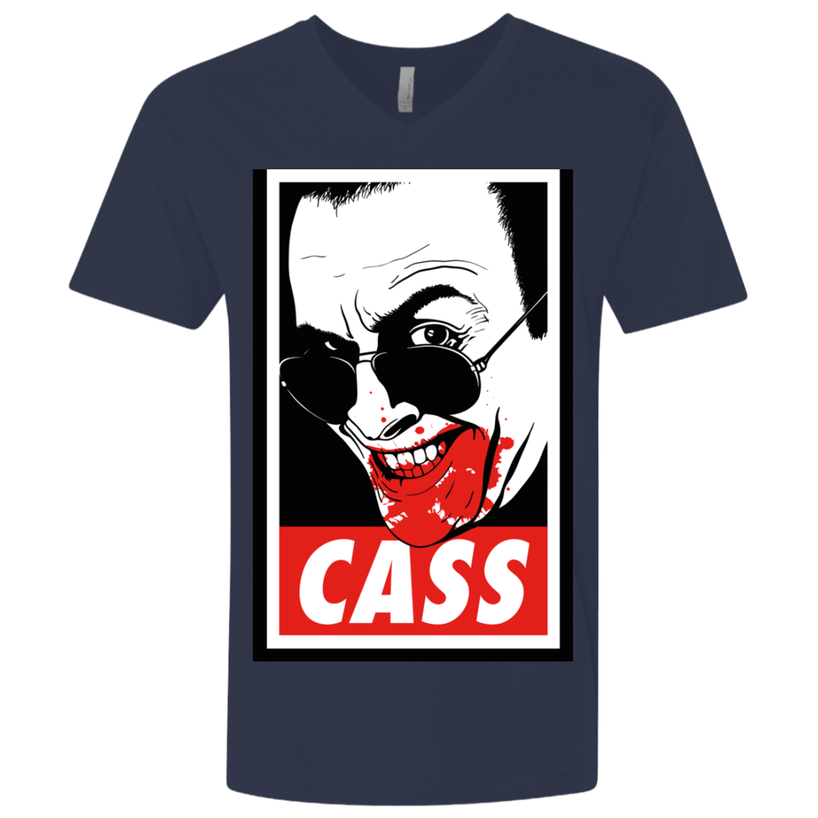 T-Shirts Midnight Navy / X-Small CASS Men's Premium V-Neck